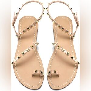 Amazon Flat Rivet Gladiator Sandals